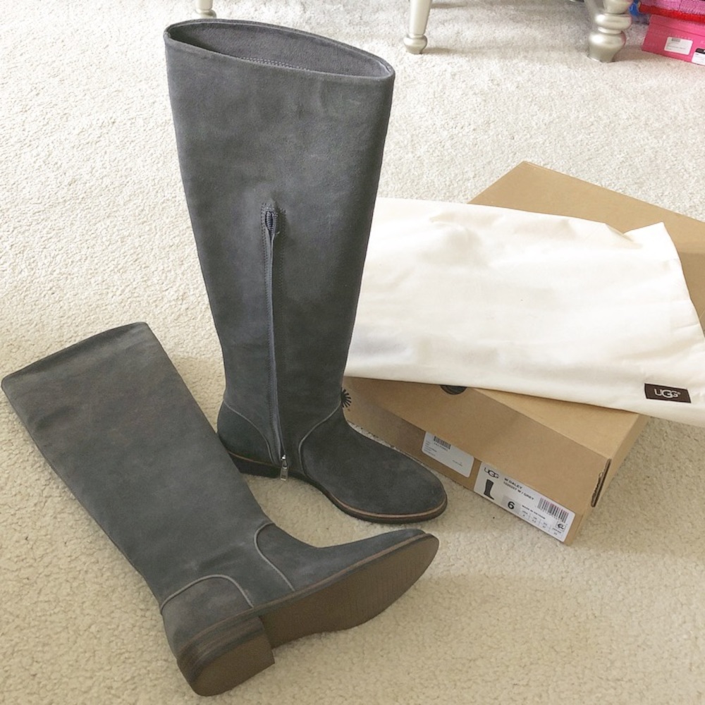 UGG Gray Knee-High Boots